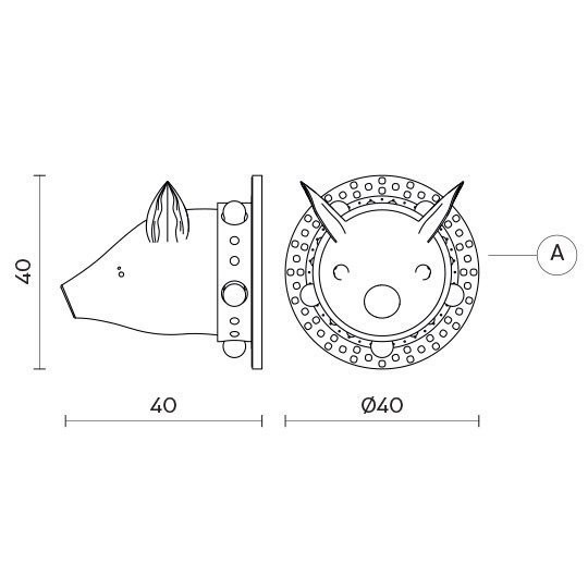 Бра Karman Porcamiseria AP656B