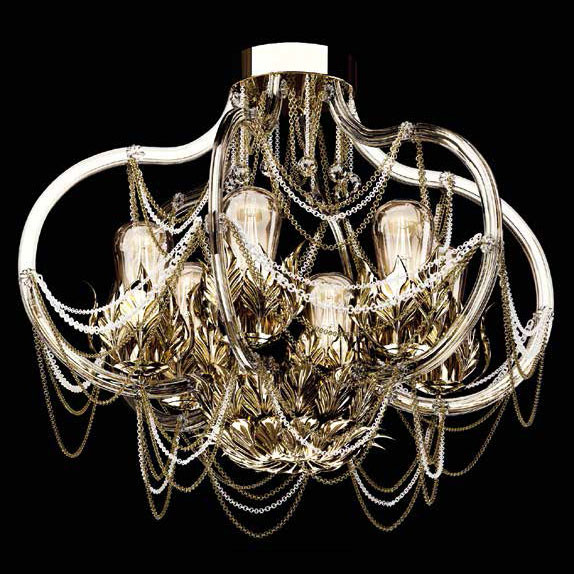 Потолочная люстра Beby Group Beby Resort 3400B05 Light Gold