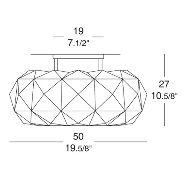 Потолочный светильник Leucos Deluxe 50 PL 0002264