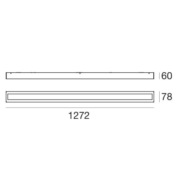 Потолочный светильник Linea Light Box 8260