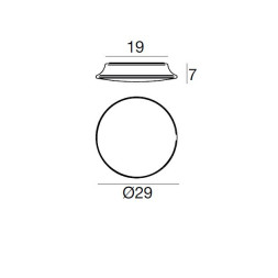 Настенно-потолочный светильник Linea Light MyWhite 7805N
