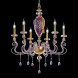 Люстра Euroluce Iside L6 Gold Wisteria