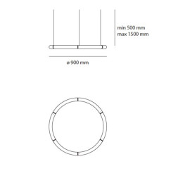Подвесной светильник Artemide Alphabet 1206000APP