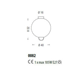 Потолочный светильник Sylcom Jupiter 0082 K DEN