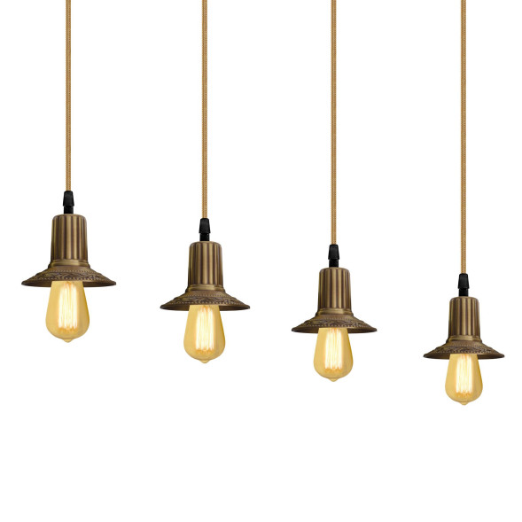 Подвесной светильник FEDE Lighting Milano IV Edison FD1078SPB