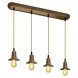 Подвесной светильник FEDE Lighting Milano IV Edison FD1078SPB