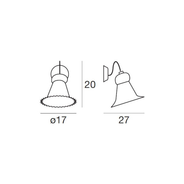 Бра Linea Light Mami 2655