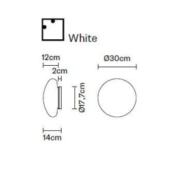 Настенно-потолочный светильник Fabbian Lumi F07 G53 01