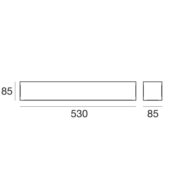 Настенный светильник Linea Light Gypsum 60819N00