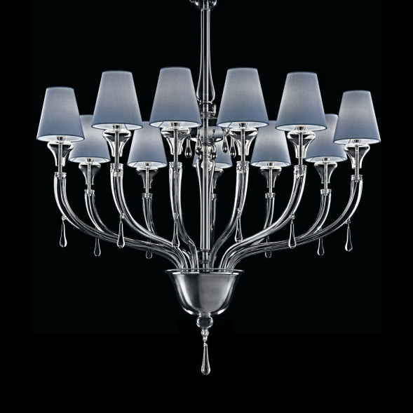 Потолочная люстра Barovier&amp;Toso Maine 5586/11/IC/AZ
