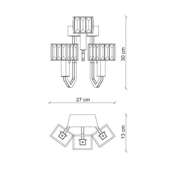 Бра Baga Bespoke Angie A09K1