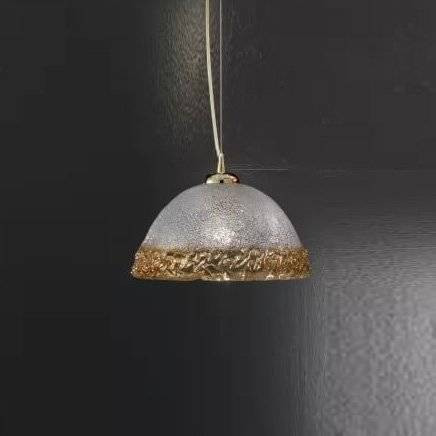 Подвесной светильник Vetri Lamp 1158/25 Cristallo/Ambra