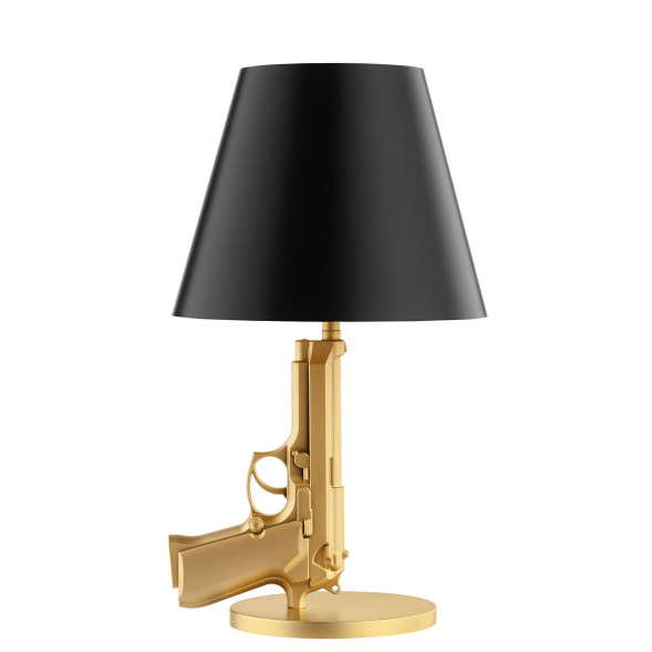 Настольная лампа Flos Guns Bedside Gun Gold F2953000
