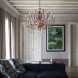 Люстра Euroluce Iside L12+6 Gold Wisteria