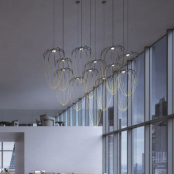 Подвесной светильник Axo Light Alysoid SP ALYS 43 AN NI LED