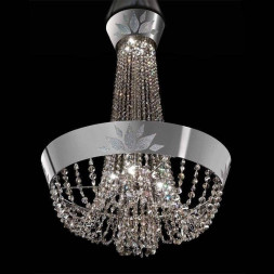 Подвесной светильник Beby Velvet 0150B01 Chrome Cut Almond