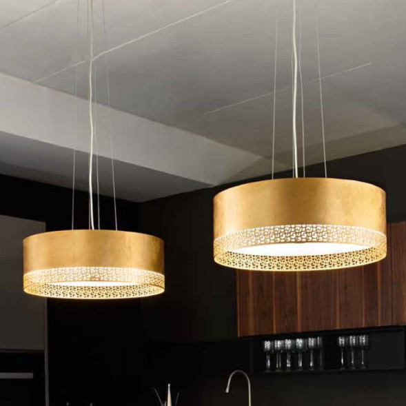 Подвесной светильник Renzo Del Ventisette Ohlala L 14463/4 DEC. 052 S.PATINA