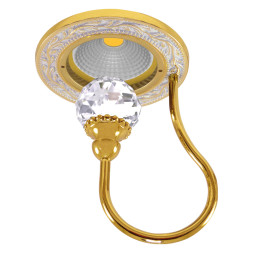 Встраиваемый спот (точечный светильник) FEDE Lighting Crystal De Luxe Paris FD1034CLOP
