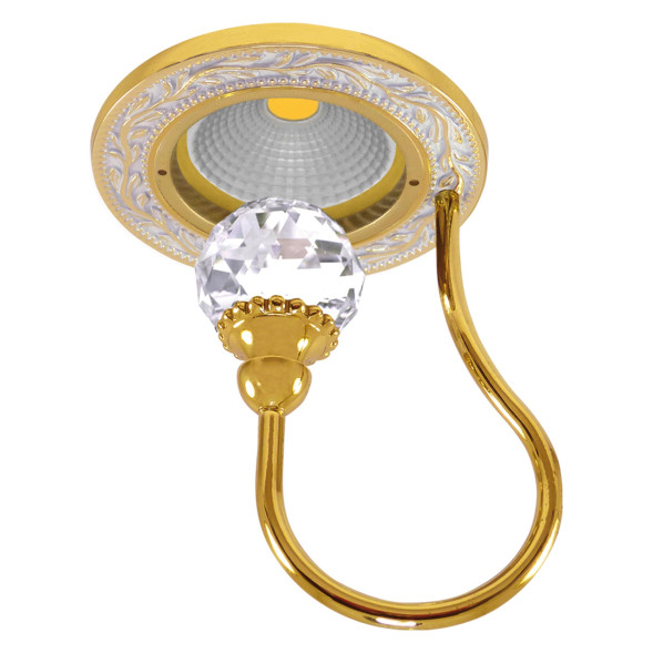 Встраиваемый спот (точечный светильник) FEDE Lighting Crystal De Luxe Paris FD1034CLOP