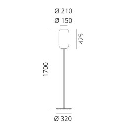 Торшер Artemide Gople 1410010A