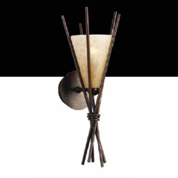 Настенный светильник Lucienne Monique Mikado 7501/1 Ruggine