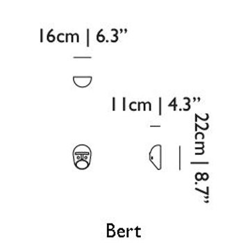 Настенный светильник MOOOI The party Bert 8718282301907