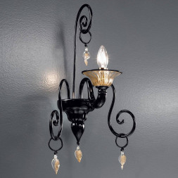 Бра Vetri Lamp 972/A1 Nero/Oro