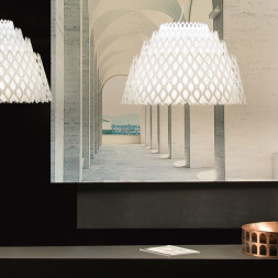 Подвесной светильник Slamp Charlotte Half SUSPENSION CHR88SOS0003W_000