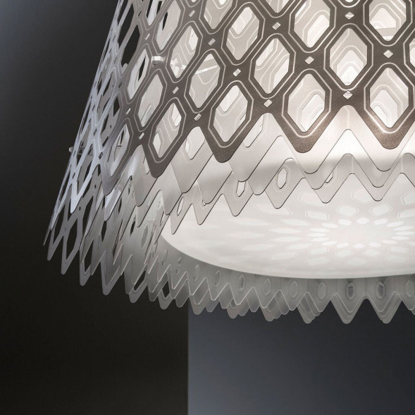 Подвесной светильник Slamp Charlotte Half SUSPENSION CHR88SOS0003W_000