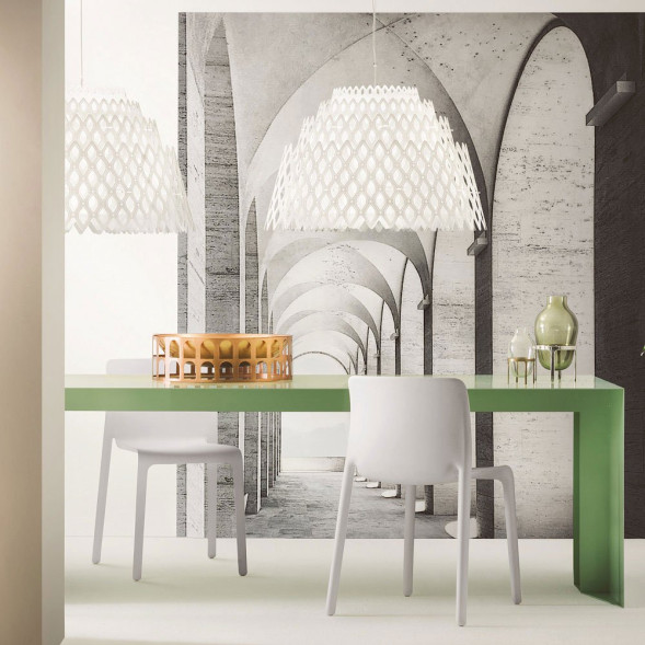 Подвесной светильник Slamp Charlotte Half SUSPENSION CHR88SOS0003W_000