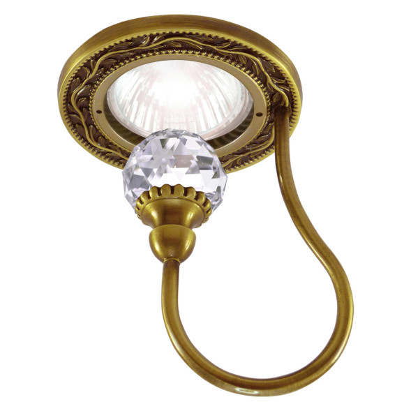 Встраиваемый спот (точечный светильник) FEDE Lighting Crystal De Luxe Paris FD1034CLPB