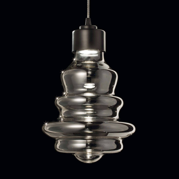 Подвесной светильник Evi Style Trottola Nero Fume