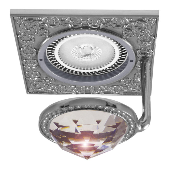 Встраиваемый спот (точечный светильник) FEDE Lighting Crystal De Luxe San Sebastian FD1033CLCB