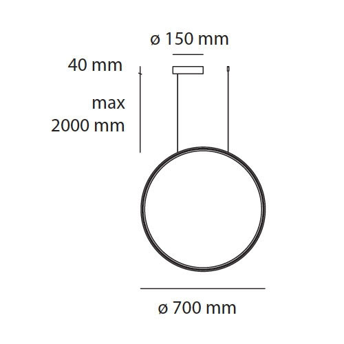 Подвесной светильник Artemide Discovery 1992310A