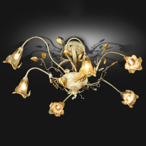 Потолочная люстра Renzo Del Ventisette &quot;Natura&quot; PL 13952/6 ovale DEC. 0117