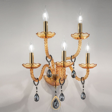 Бра Euroluce Toochic A5 Gold Amber