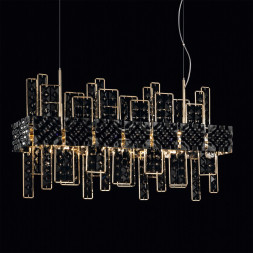 Подвесной светильник IDL Crystalline 494/12 black