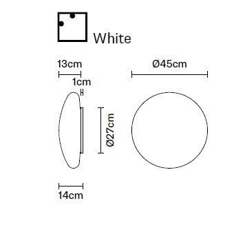 Настенно-потолочный светильник Fabbian Lumi F07 G57 01