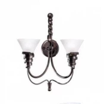 Бра Masca Futura 1565/A2 Peltro / Glass 116