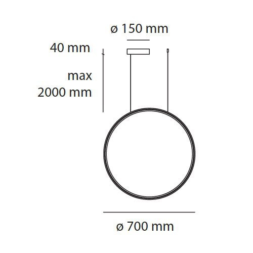 Подвесной светильник Artemide Discovery 1992010APP