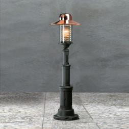 Садово-парковый фонарь Garden Light futura cuprum 95016/1000/CU CF