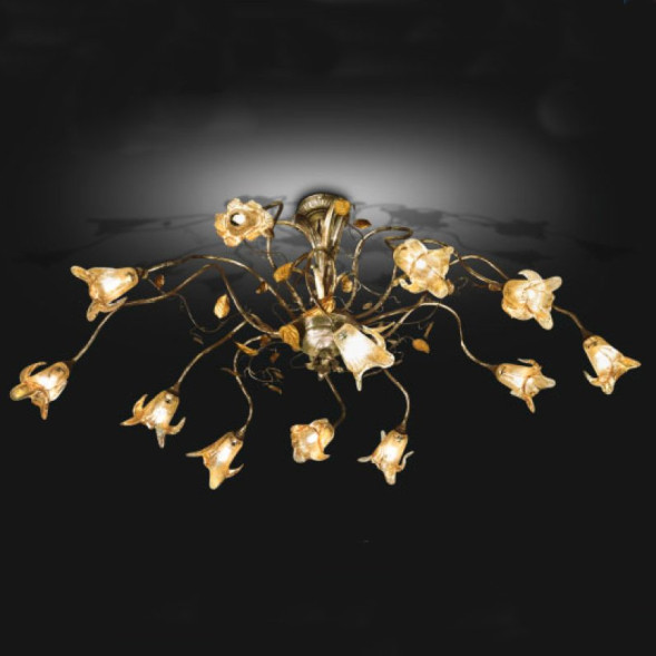 Потолочная люстра Renzo Del Ventisette &quot;Natura&quot; PL 13952/12 ovale DEC. 0121