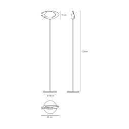 Напольный светильник Artemide Cabildo 1180W10A