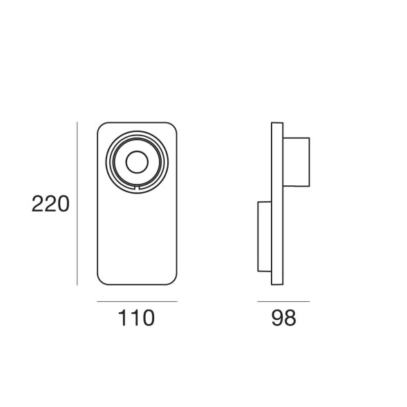 Настенный светильник Linea Light Beebo 7972