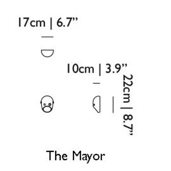 Настенный светильник MOOOI The party The Mayor 8718282301884