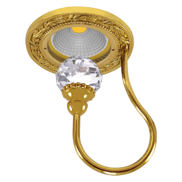 Встраиваемый спот (точечный светильник) FEDE Lighting Crystal De Luxe Paris FD1034CLOB