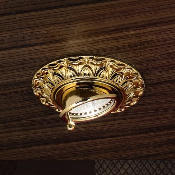 Встраиваемый спот (точечный светильник) Masiero Brass &amp; spots VE 857