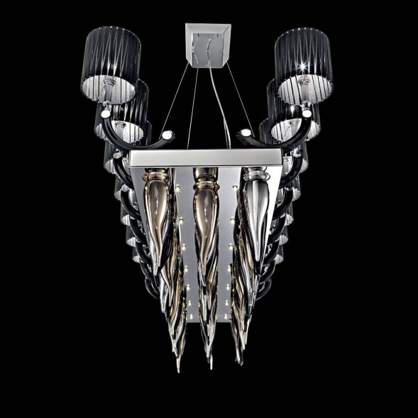 Люстра Beby Group Prive 0220B01 Chrome Dark Rome Golden Portofino Black