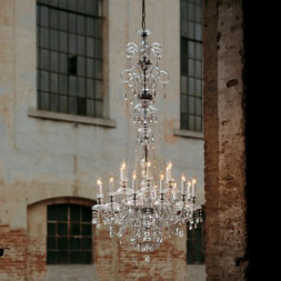 Люстра Italamp 238/12+6 Amber / O