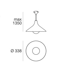 Светильник для струнной системы Linea Light Bell TR4317-9